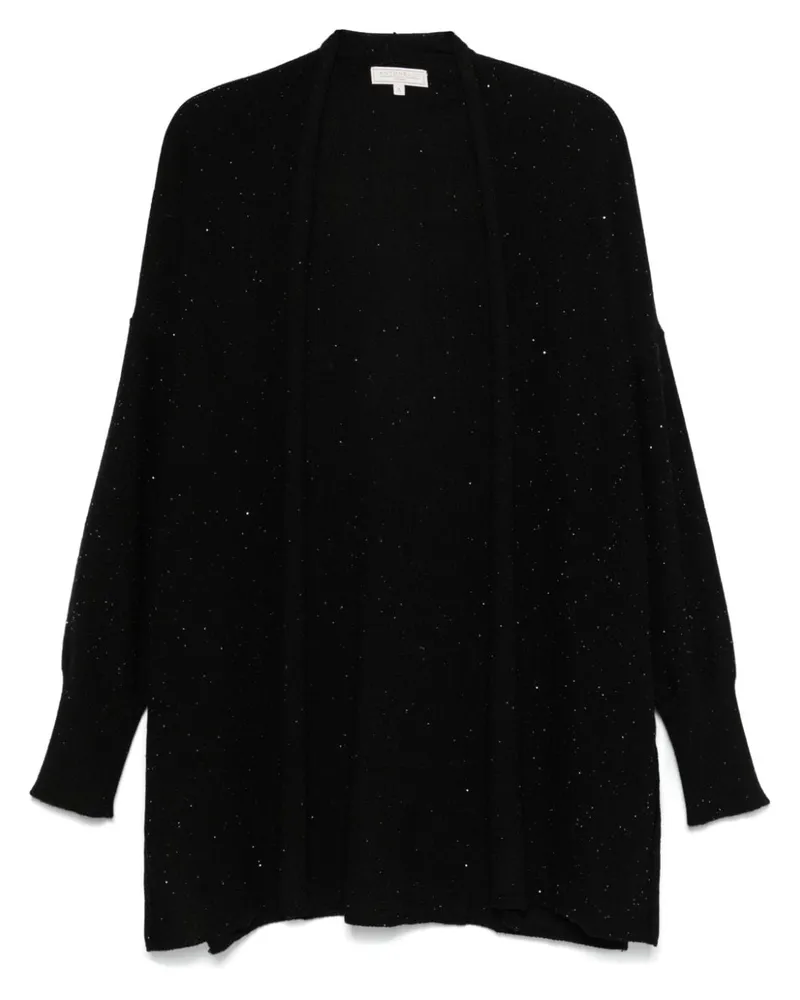 Antonelli Firenze Cardigan mit Pailletten - Schwarz Schwarz