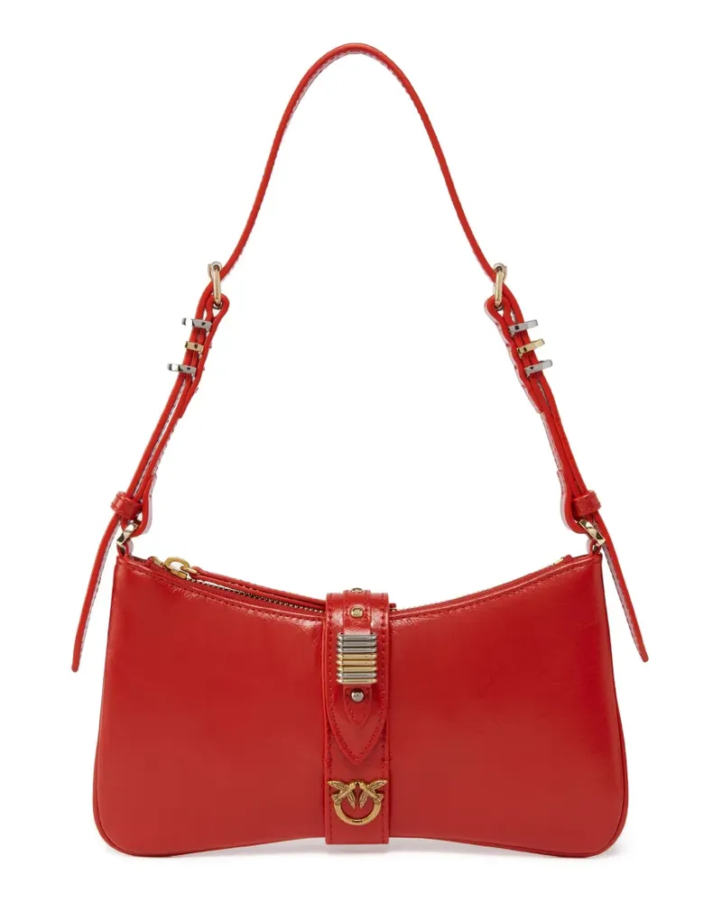 Pinko Love Birds Schultertasche - Rot Rot