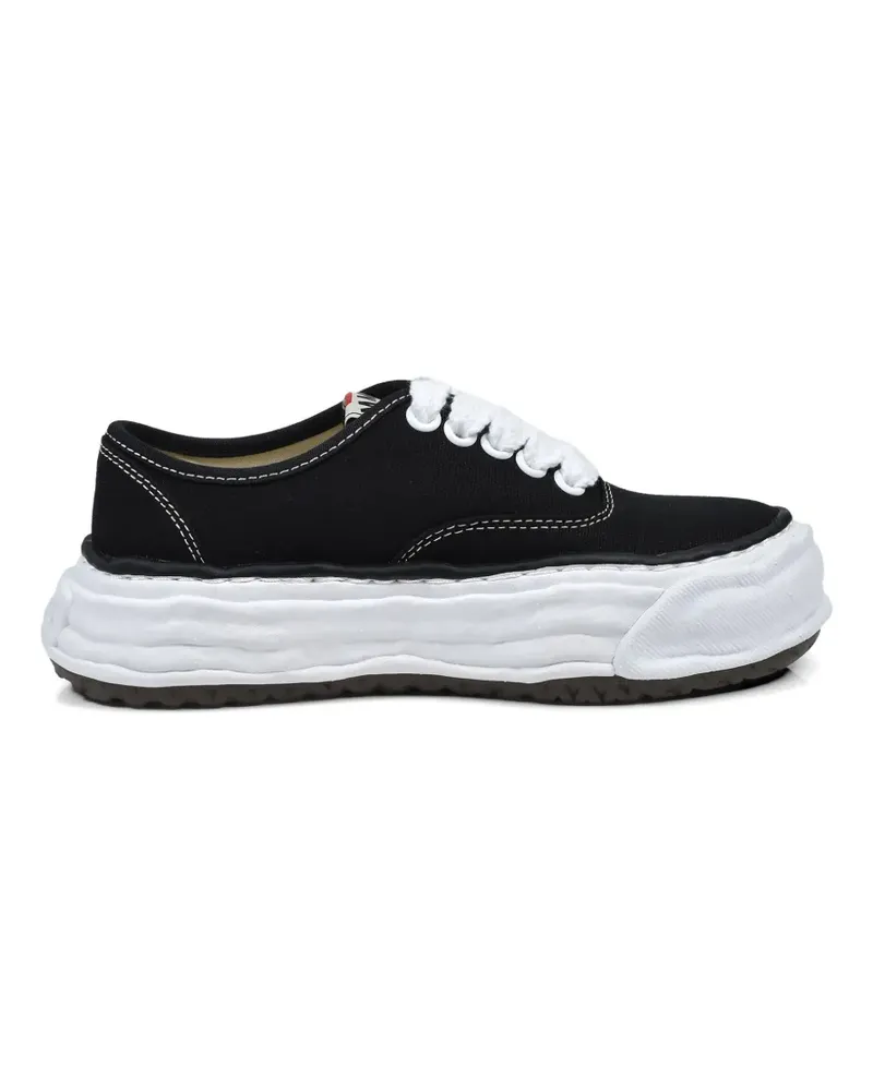 MIHARAYASUHIRO Baker OG sole canvas low-top sneakers - Schwarz Schwarz