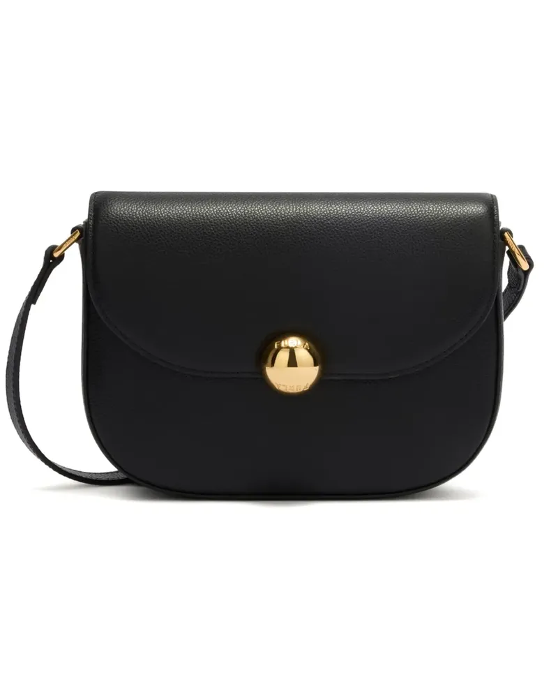 Furla Curved Sphere Mini-Tasche - Schwarz Schwarz