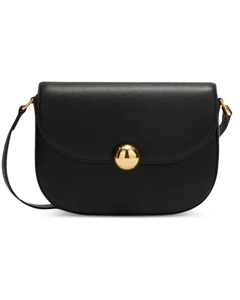 Furla Curved Sphere Mini-Tasche - Schwarz Schwarz