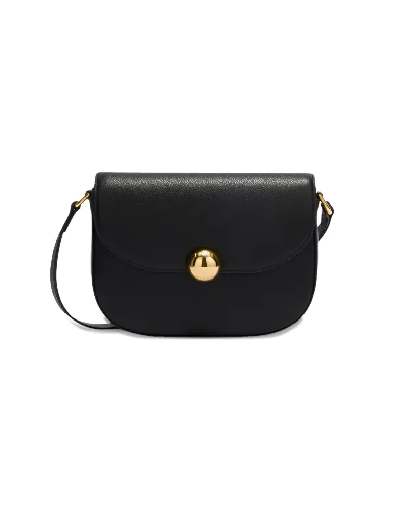 Furla Curved Sphere Mini-Tasche - Schwarz Schwarz