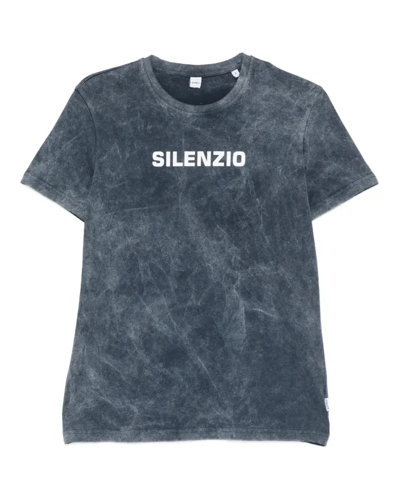 ASPESI acid-wash cotton T-shirt - Grau Grau