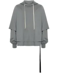 DRKSHDW by Rick Owens Hustler Hoodie Grau