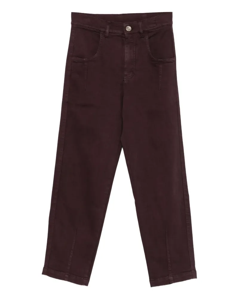 Eleventy Jeans mit Taschen - Violett Violett