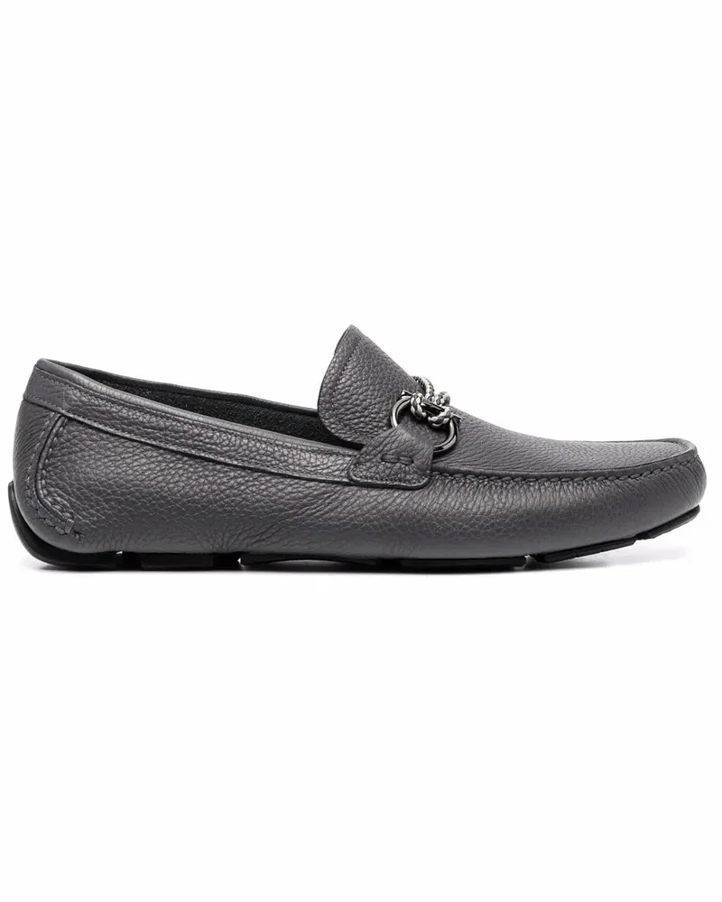 Ferragamo Gancini Loafer - Grau Grau