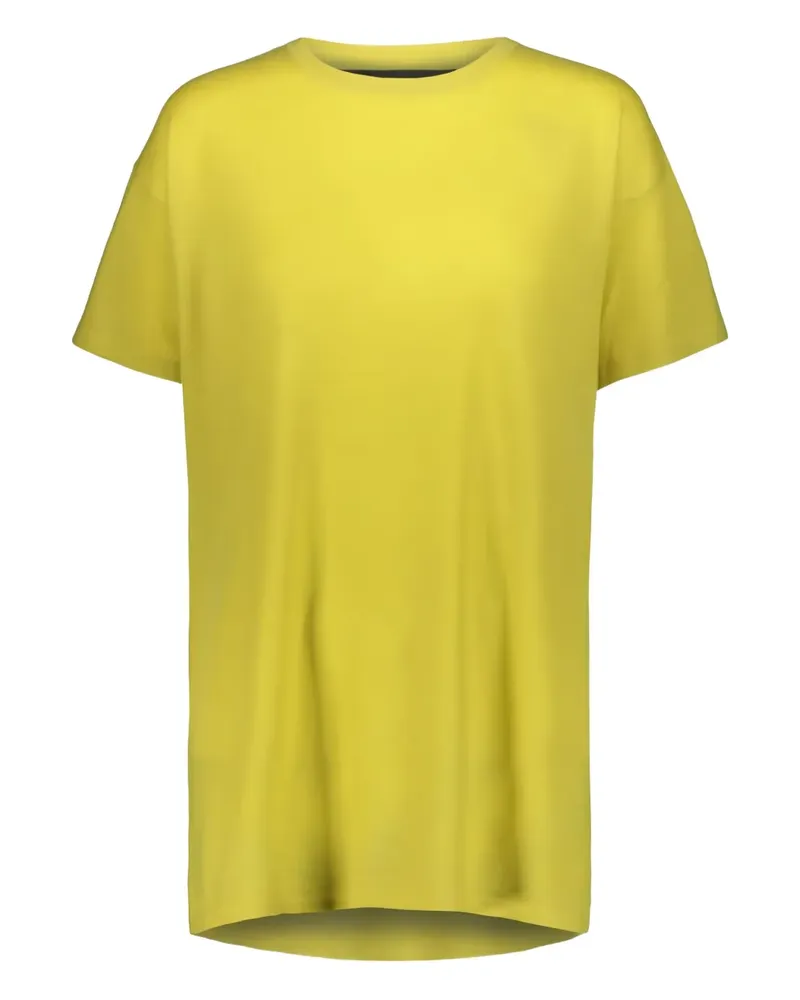 Frenckenberger T-Shirt mit rundem Ausschnitt - Gelb Gelb