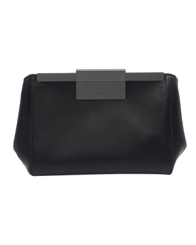 Max Mara Gürteltasche aus Leder - Schwarz Schwarz