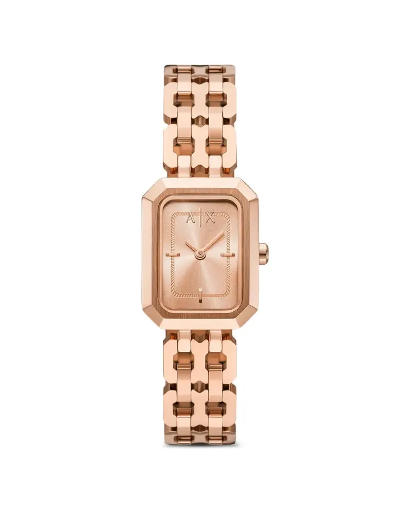 Armani Exchange rectangle-shape 44mm watch - Rosa Rosa