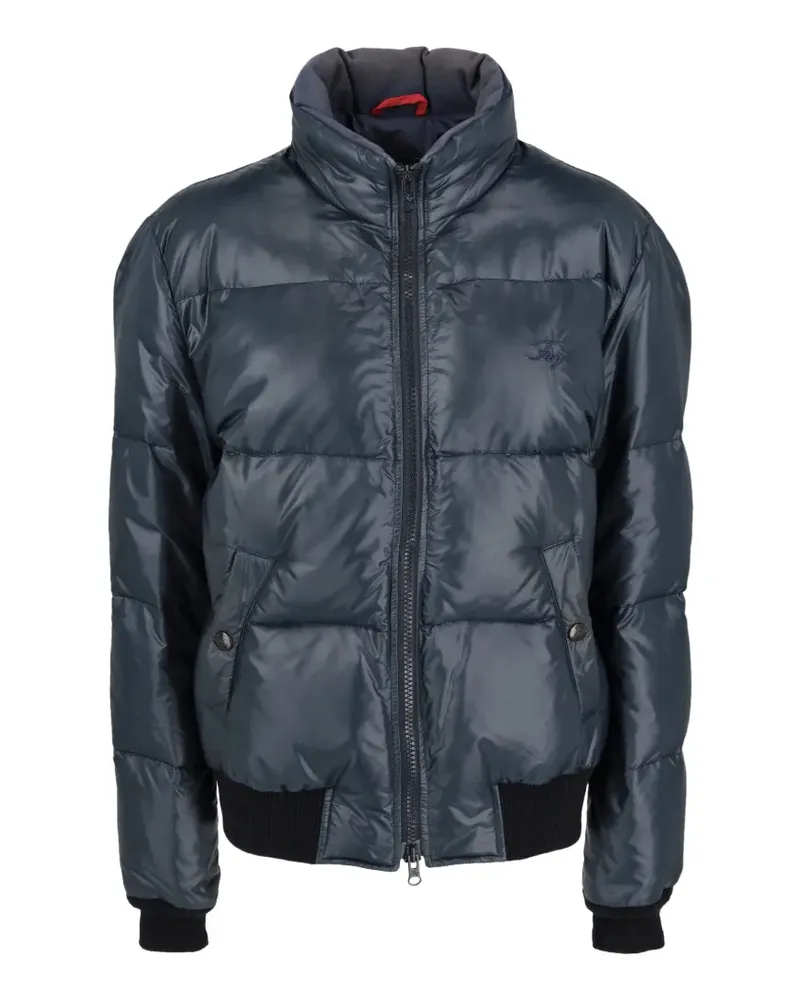 Fay Gefütterte Jacke mit Reißverschluss - Blau Blau
