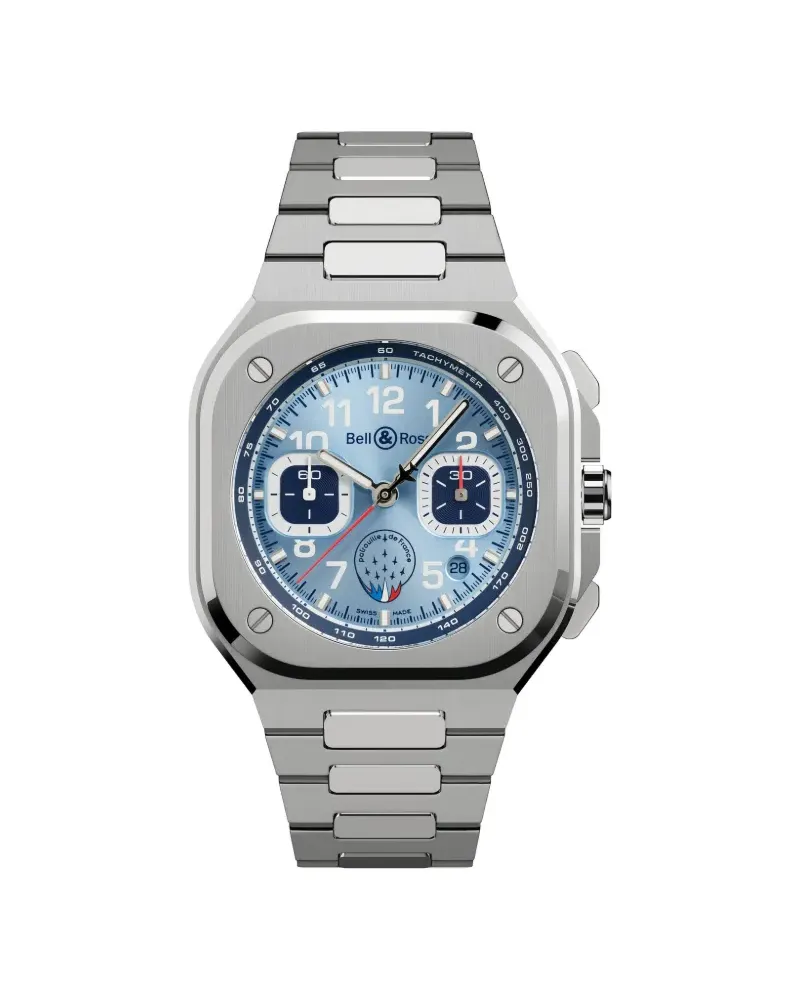 Bell & Ross BR-05 Chrono Patrouille de France 42mm - Blau Blau