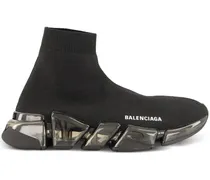 Speed 2.0 Sneakers aus recyceltem Strick - Schwarz