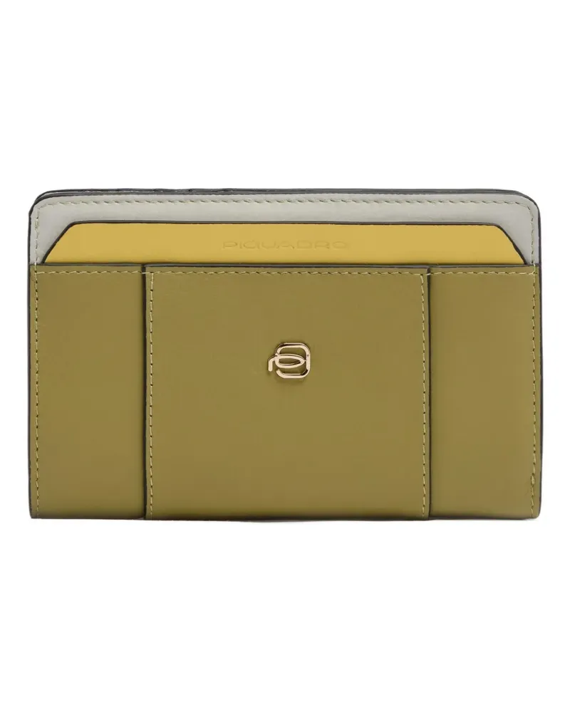 Piquadro bi-fold wallet - Grün Grün