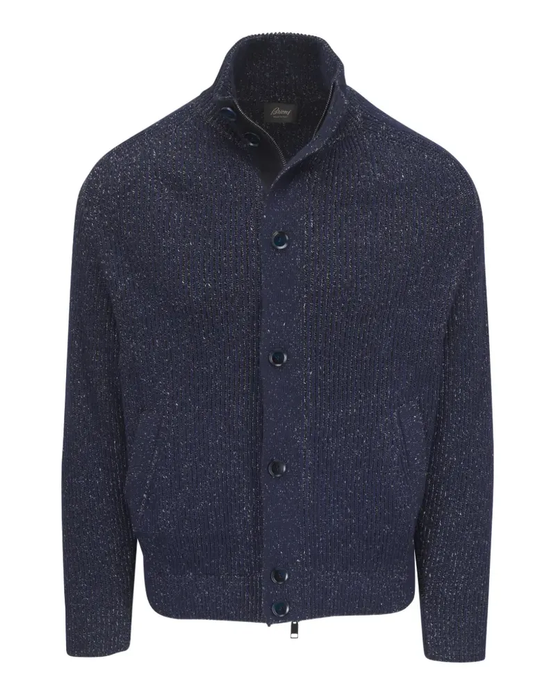 Brioni Langärmeliger Cardigan - Blau Blau