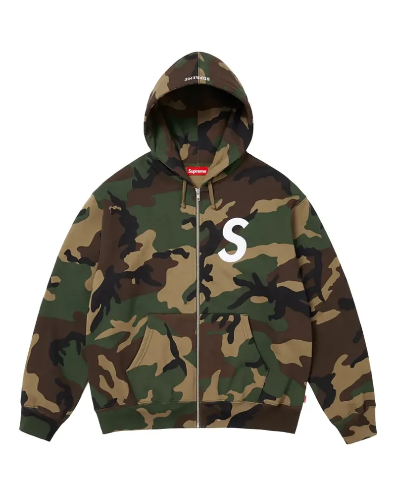 Supreme Being Kapuzenjacke mit Logo - Grün Grün