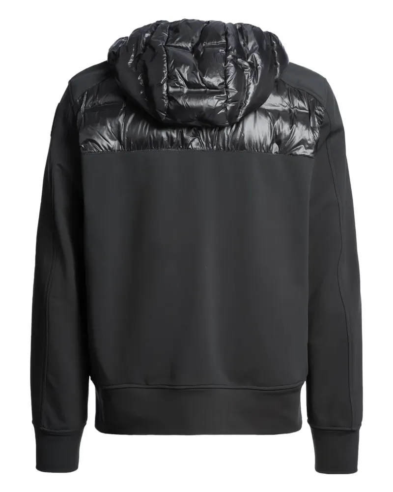 Parajumpers Wattierte Faron Kapuzenjacke - Schwarz Schwarz