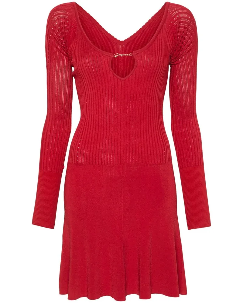 Jacquemus La Mini Robe Minikleid - Rot Rot