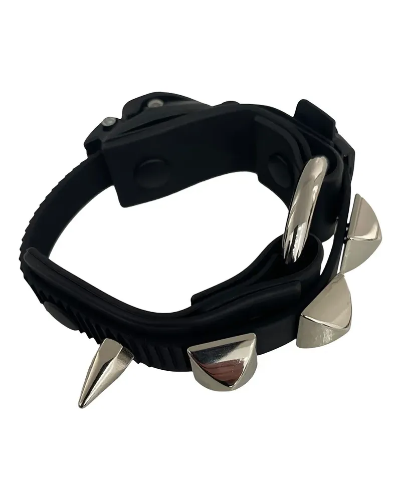 Innerraum Armband mit Spikes - Schwarz Schwarz