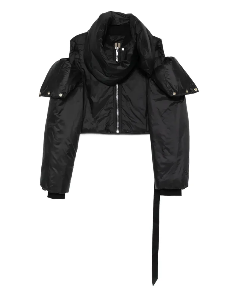 DRKSHDW by Rick Owens Convertible puffer jacket - Schwarz Schwarz