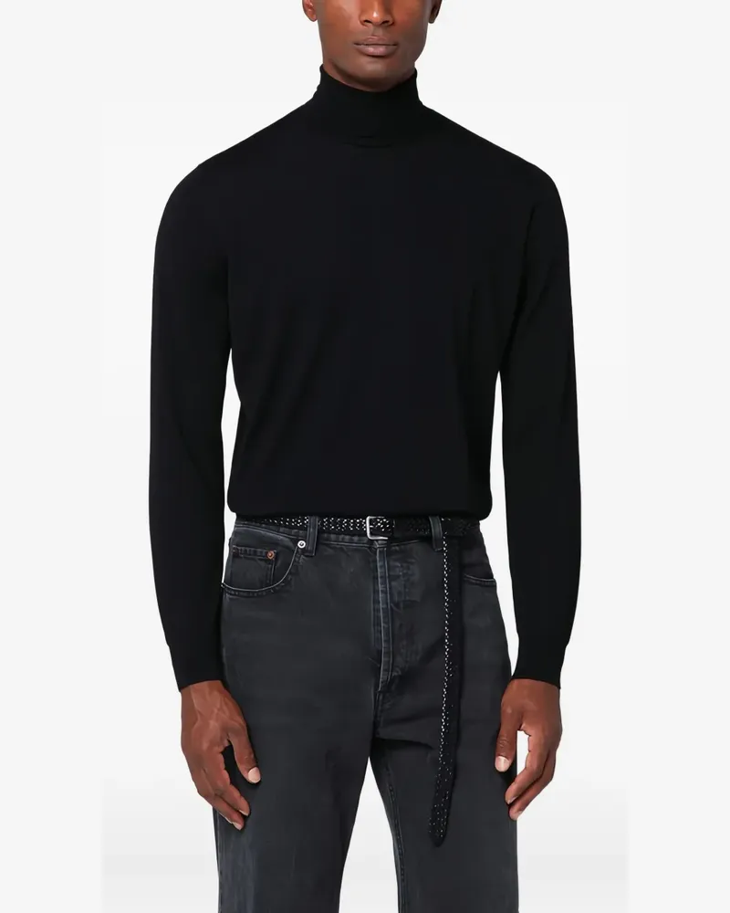 Drumohr  Pullover mit Rollkragen - Schwarz Schwarz