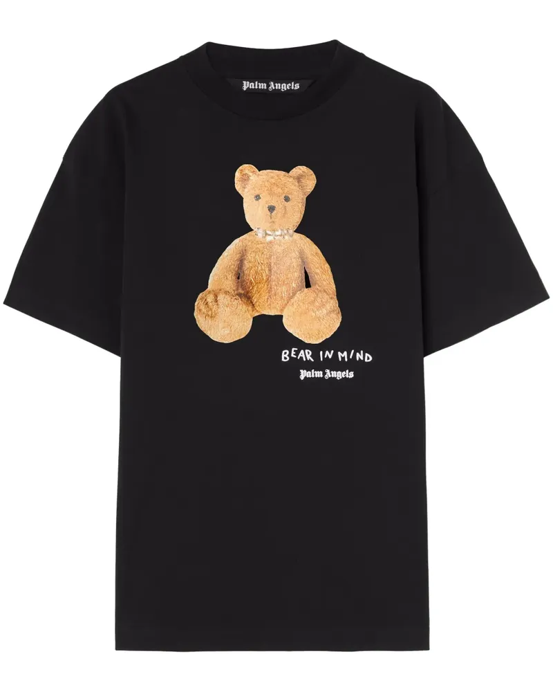 Palm Angels Bear in Mind T-Shirt - Schwarz Schwarz