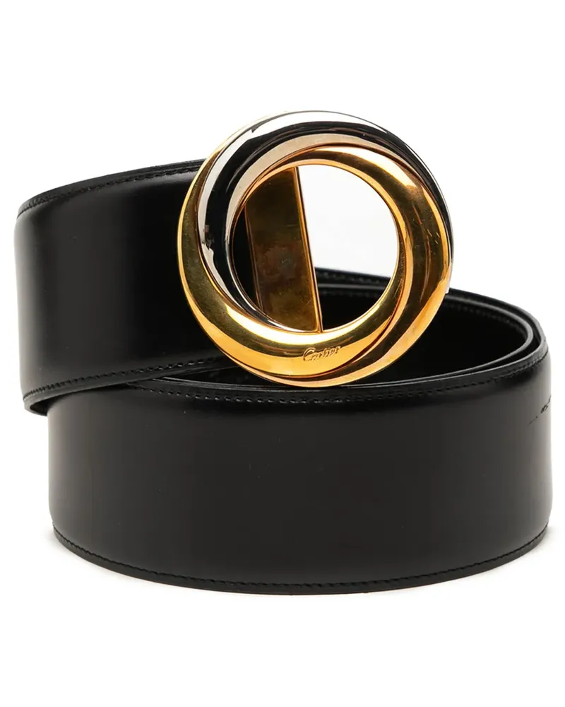 Cartier 1990-2026 Leather Trinity belt - Schwarz Schwarz