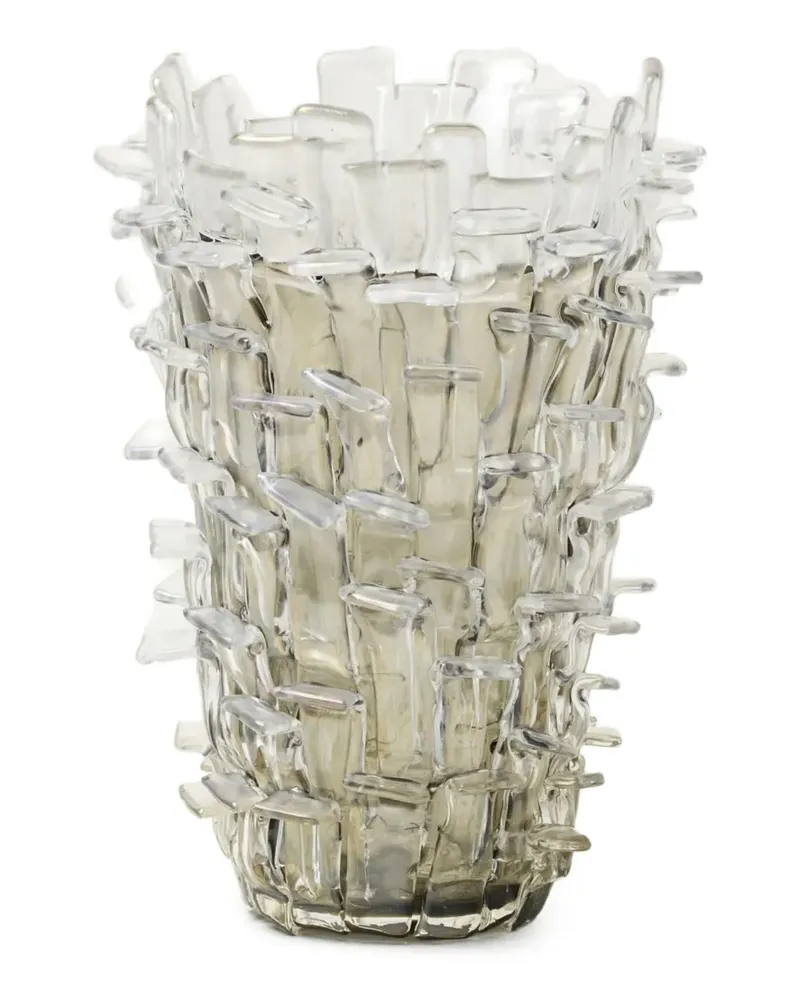 Venini Ritagli textured sculptural vase - Grau Grau