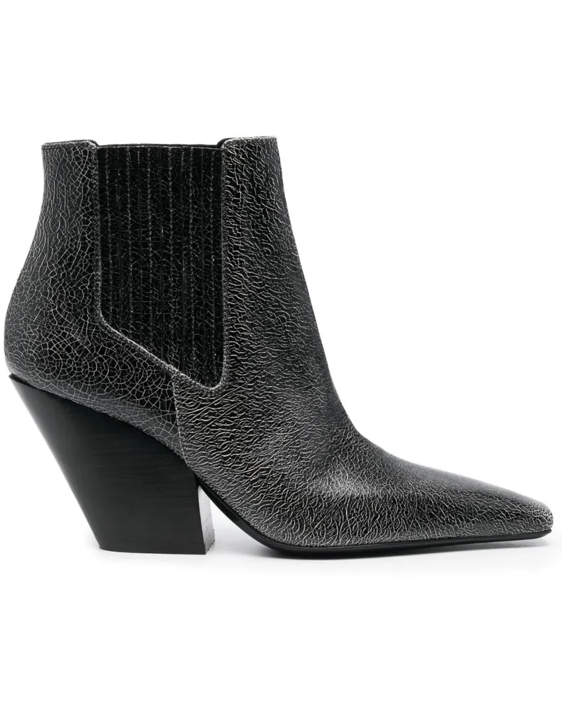 Casadei Anastasia Stiefel 80mm - Schwarz Schwarz