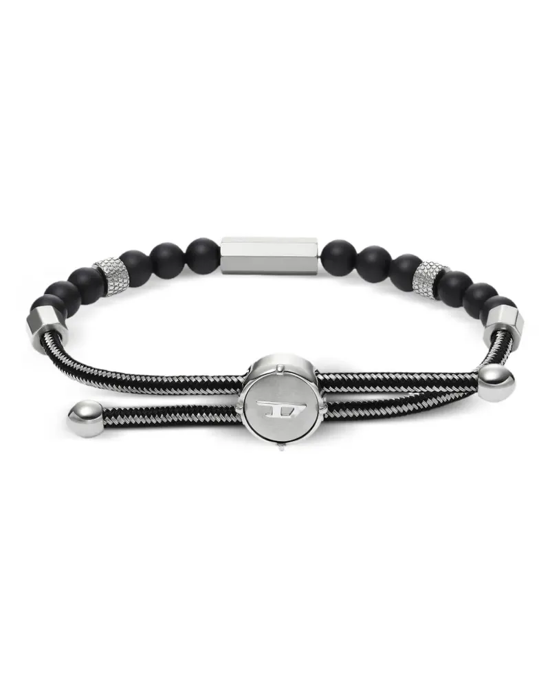 Diesel Armband mit Logo-Gravur - Schwarz Schwarz