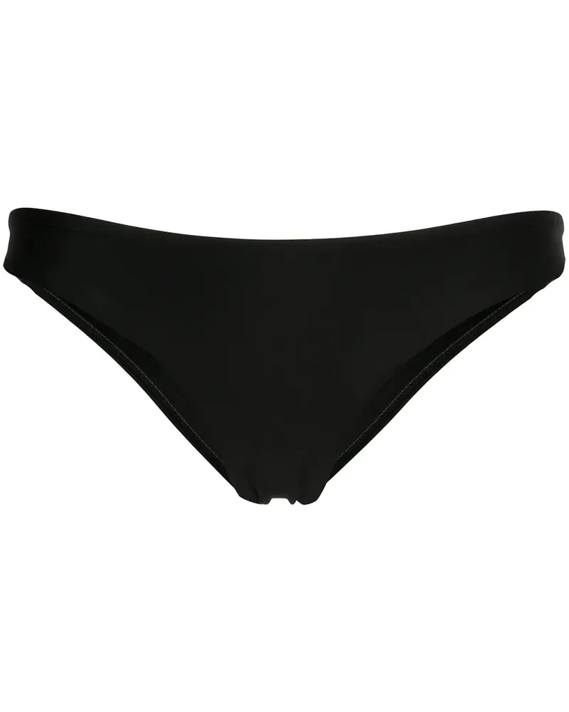 Matteau Klassisches Bikinihöschen - Schwarz Schwarz