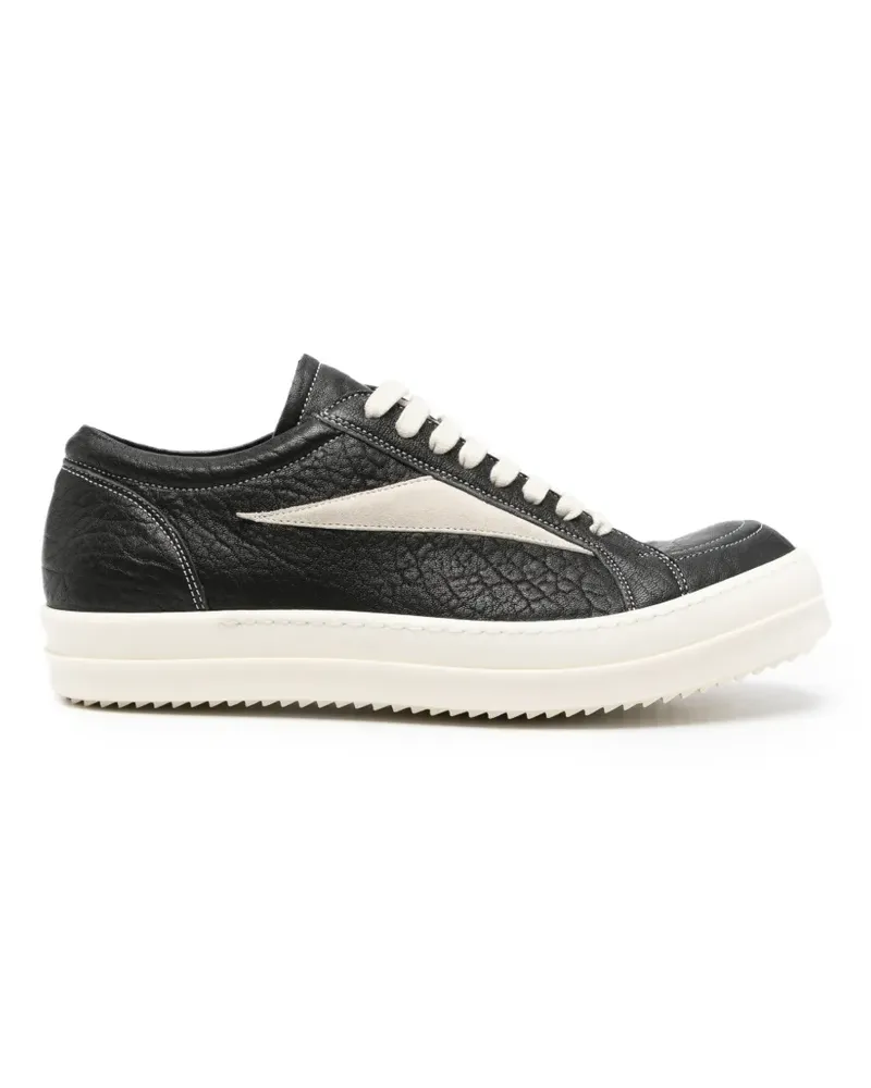 Rick Owens Sneakers aus Leder - Schwarz Schwarz