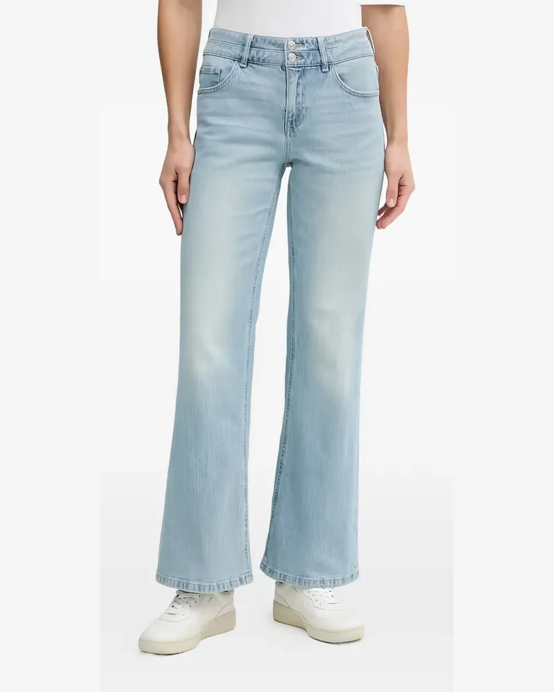 Mos Mosh buttoned denim jeans - Blau Blau