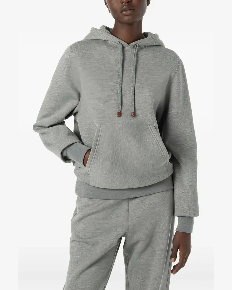 Loro Piana Langärmeliger Hoodie - Grau Grau
