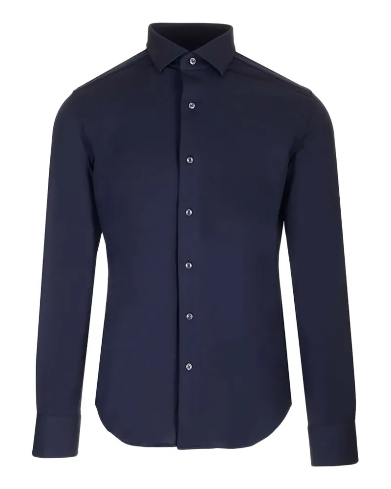 Al Duca D’Aosta 1902 slim-fit jersey shirt - Blau Blau