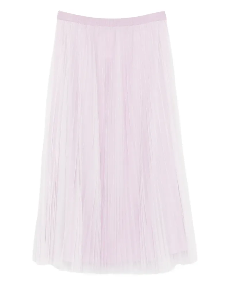 Fabiana Filippi pleated midi skirt - Rosa Rosa