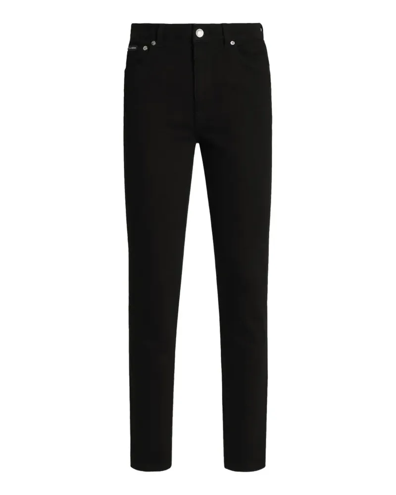 Dolce & Gabbana Jeans mit 5 Taschen - Schwarz Schwarz