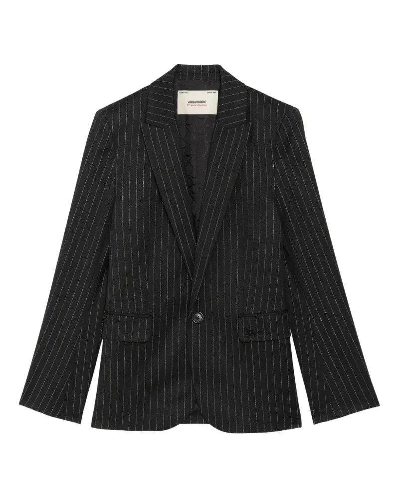 Zadig & Voltaire Valse Blazer - Schwarz Schwarz