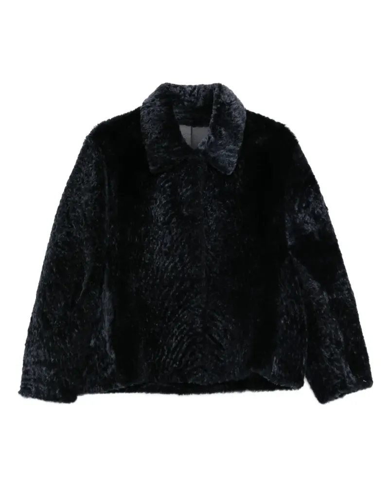 Manzoni 24 Jacke aus Faux Shearling - Blau Blau