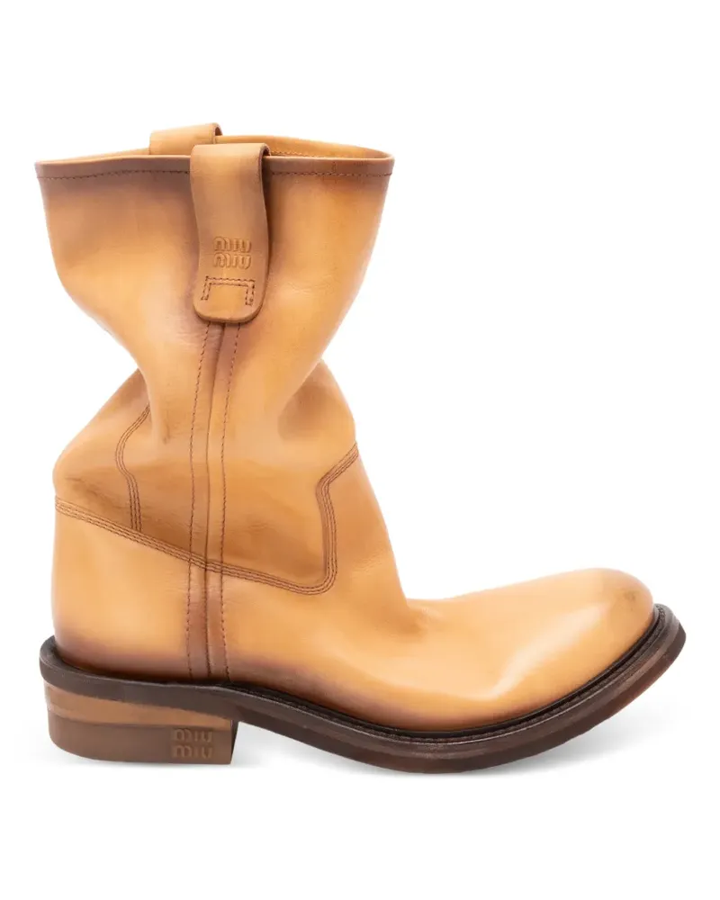 Miu Miu Foule Stiefel - Braun Braun
