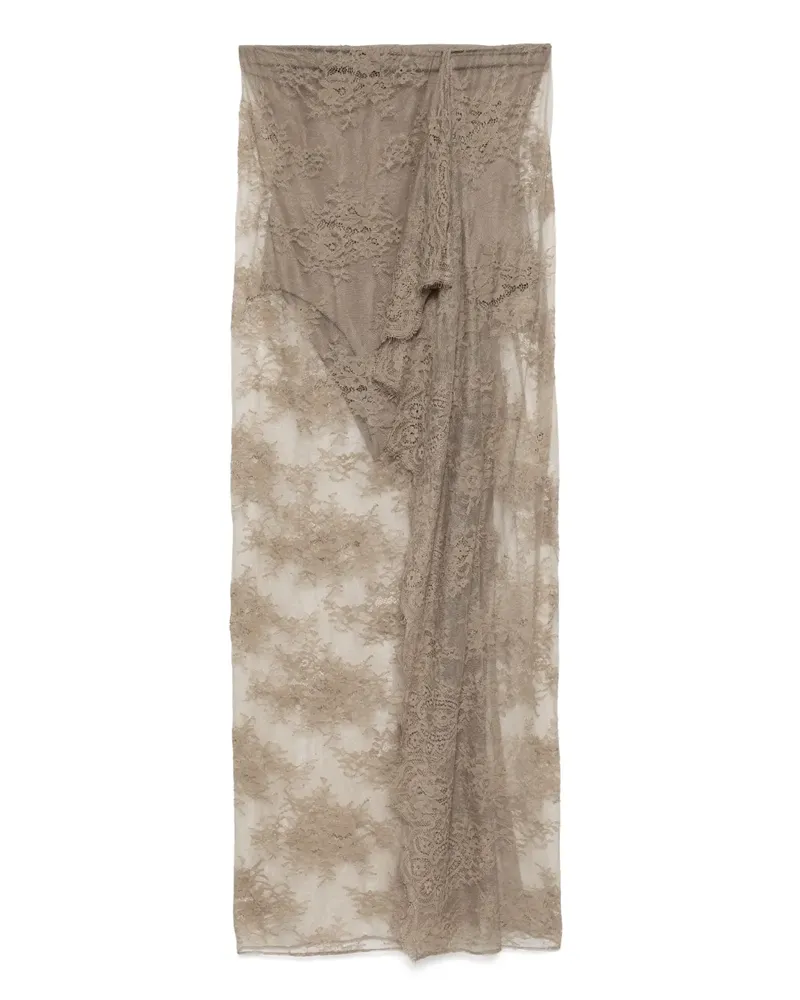 Christopher Esber Kleid aus Spitze - Grün Grün