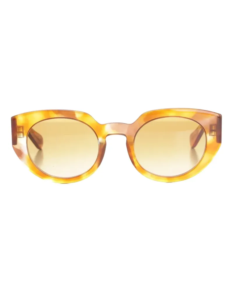 Chloé tortoiseshell-effect frame sunglasses - Braun Braun