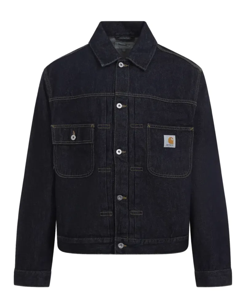 Carhartt WIP Jacke mit aufgesetzten Taschen - Blau Blau