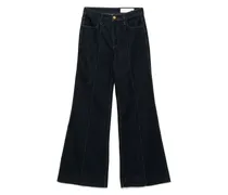 Ausgestellte Jeans - Blau