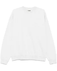 Y-3 Sweatshirt mit meliertem Effekt Grau