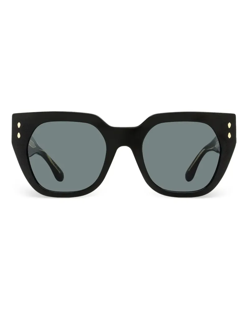Isabel Marant 158 Cat-Eye-Sonnenbrille - Schwarz Schwarz