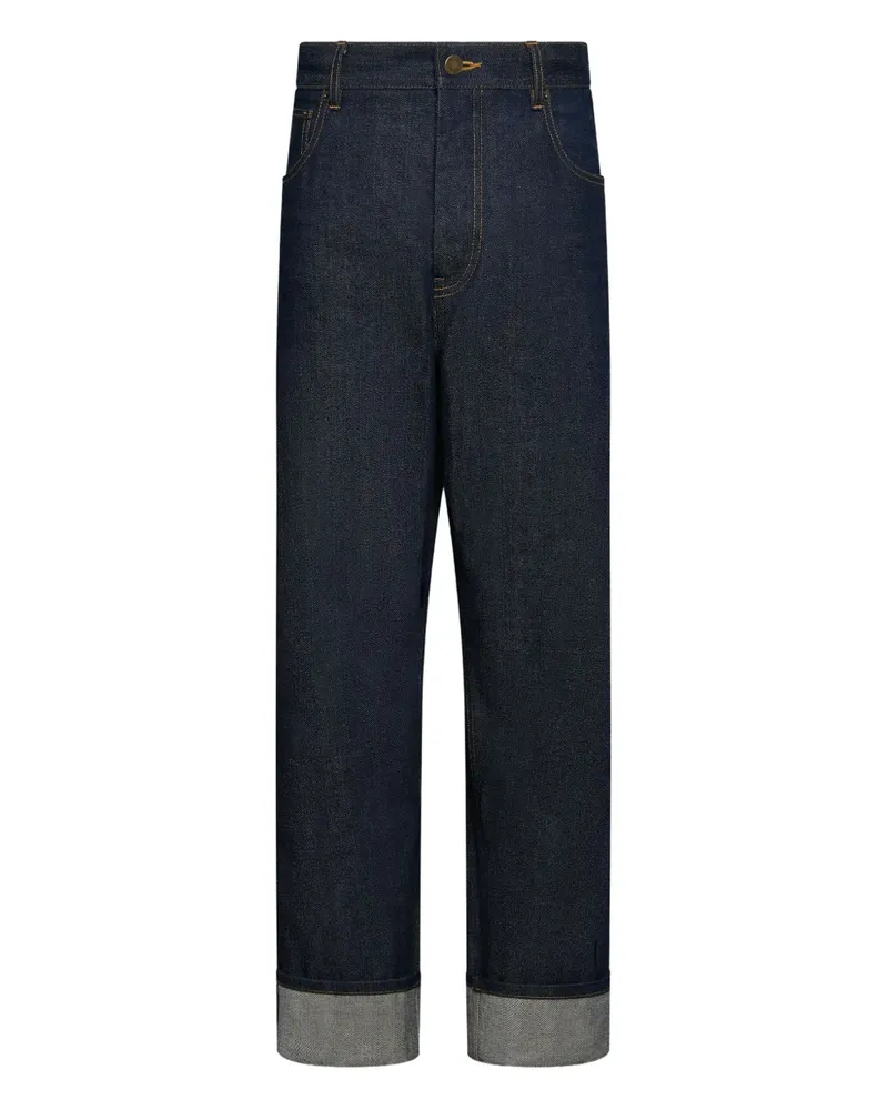Thom Browne Hose im Five-Pocket-Design - Blau Blau