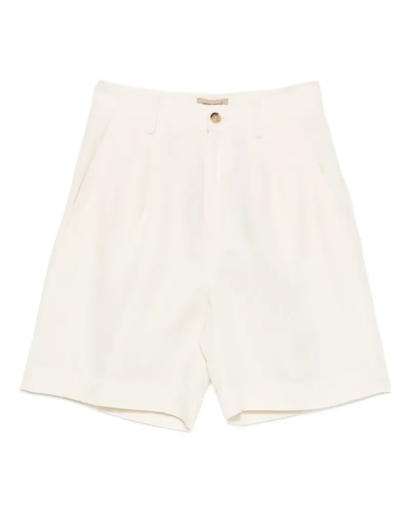 Woolrich pleated shorts - Nude Nude