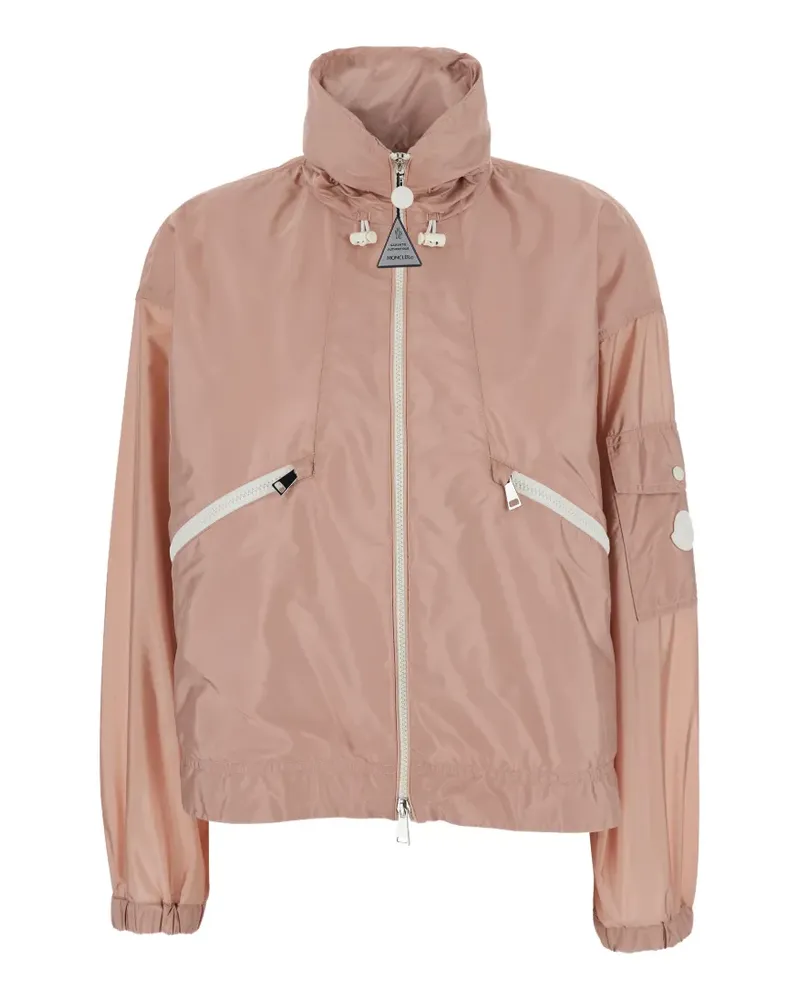 Moncler Marmacy hooded zip-up jacket - Rosa Rosa