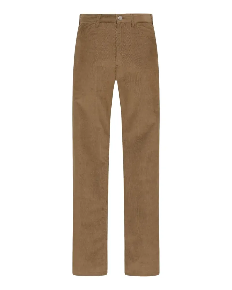 The Row Fred Cordhose im Five-Pocket-Design - Braun Braun