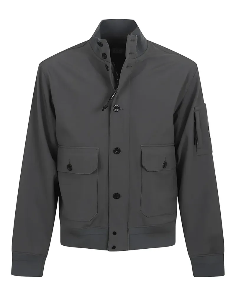 C.P. Company buttoned shell jacket - Grau Grau